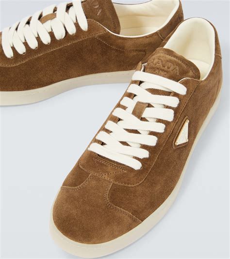 prada sneaker herren braun|Prada lane sneakers.